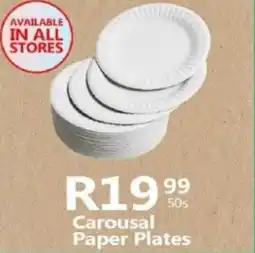Take 'n Pay Carousal Paper Plates offer