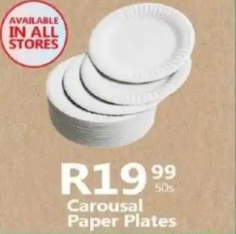 Take 'n Pay Carousal Paper Plates offer