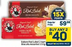 Pick n Pay Hypermarket Bakers Red Label Cream Biscuits Assorted offer