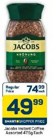 Pick n Pay Hypermarket Jacobs Instant Coffee Assorted offer