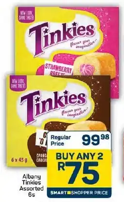 Pick n Pay Hypermarket Albany Tinkies Assorted offer