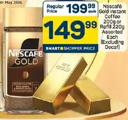 Pick n Pay Hypermarket Nescafé Gold Instant Coffee or Refill Assorted offer