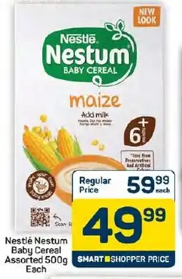 Pick n Pay Hypermarket Nestle Nestum Baby Cereal Assorted offer