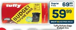 Pick n Pay Hypermarket Tuffy Refuse Bags Budget offer