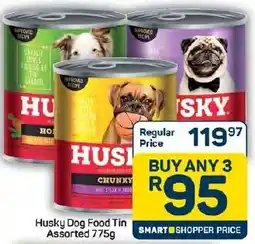 Pick n Pay Hypermarket Husky Dog Food Tin Assorted offer
