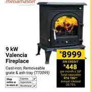 Builders Warehouse Megamaster 9KW Valencia Fireplace 770099 offer