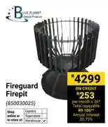 Builders Warehouse Blue Planet Fireguard Firepit 850030025 offer