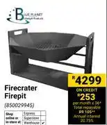 Builders Warehouse Blue Planet Firecrater Firepit 850029945 offer