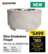 Builders Warehouse Econo Fire Etna Smokeless Firepit 850027193 offer