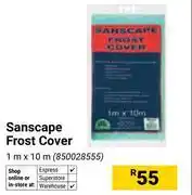 Builders Warehouse Sanscape Frost Cover 1m x 10m 850028555 offer