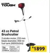 Builders Warehouse Hyper Tough 43cc Petrol Brush Cutter 850026365 offer