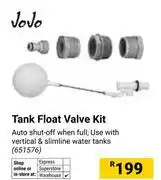 Builders Warehouse JoJo Tank Float Valve Kit 651576 offer