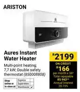 Builders Warehouse Ariston Aures Instant Water Heater 850008808 offer