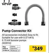 Builders Warehouse JoJo Pump Connector Kit 603010 offer
