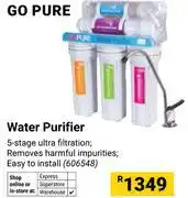 Builders Warehouse Go Pure Water Purifier 606548 offer