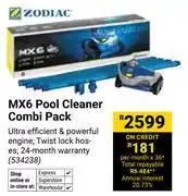 Builders Warehouse Zodiac MX6 Pool Cleaner Combi Pack 534238 offer