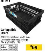 Builders Warehouse Otima Collapsible Crate 850006123 offer