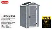 Builders Warehouse Keter 4 x 3 Manor Shed 480275 offer