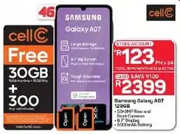 Pick n Pay Hypermarket Samsung Galaxy A07 128GB offer