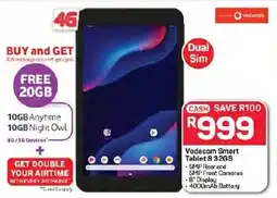 Pick n Pay Hypermarket Vodacom Smart Tablet 8 32GB offer