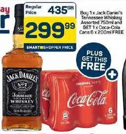 Pick n Pay Hypermarket Jack Daniel's Tennessee Whiskey Assorted offer