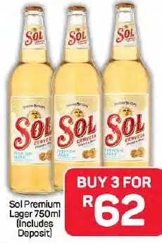 Pick n Pay Hypermarket Sol Premium Lager offer