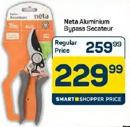 Pick n Pay Hypermarket Neta Aluminium Bypass Secateur offer