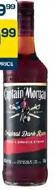 Pick n Pay Hypermarket Captain Morgan Original Dark Rum offer