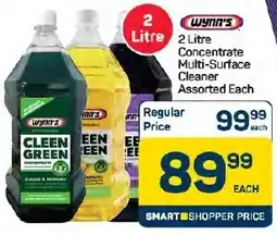 Pick n Pay Hypermarket Wynn's Concentrate Multi-Surface Cleaner Assorted offer
