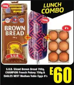 Boxer Lunch Combo offer
