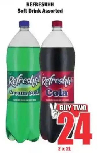 Boxer Refreshhh Soft Drink Assorted offer