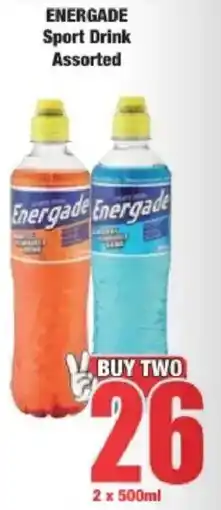 Boxer Energade Sport Drink Assorted offer