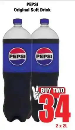Boxer Pepsi Original Soft Drink offer