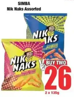 Boxer Simba Nik Naks Assorted offer