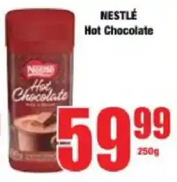 Boxer Nestlé Hot Chocolate offer