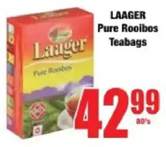 Boxer Laager Pure Rooibos Teabags offer