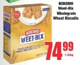 Boxer Bokomo Weet-Bix Wholegrain Wheat Biscuits offer