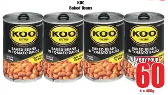Boxer Koo Baked Beans offer