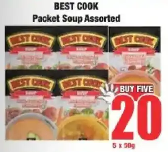Boxer Best Cook Packet Soup Assorted offer