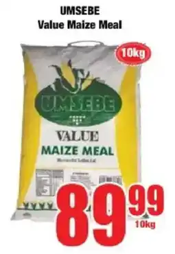 Boxer Umsebe Value Maize Meal offer