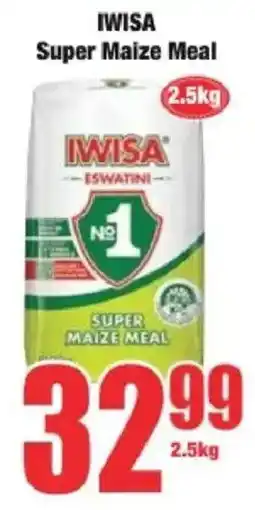 Boxer Iwisa Super Maize Meal offer