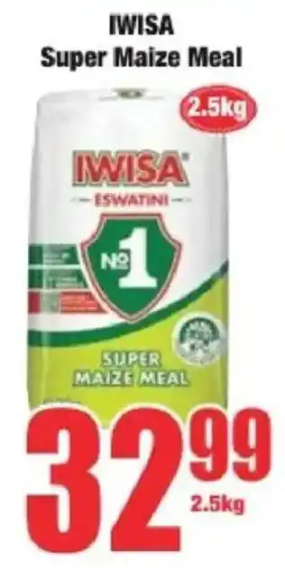 Boxer Iwisa Super Maize Meal offer
