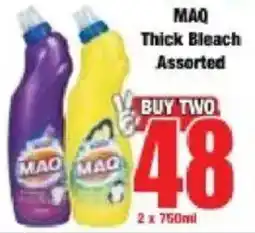 Boxer Maq Thick Bleach Assorted offer