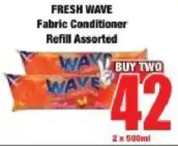 Boxer Fresh Wave Fabric Conditioner Refill Assorted offer