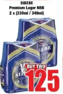 Boxer Sibebe Premium Lager NRB offer