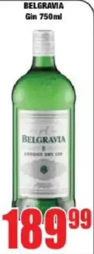 Boxer Belgravia Gin offer