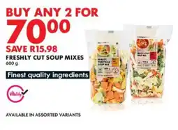 Woolworths Freshly cut soup mixes offer
