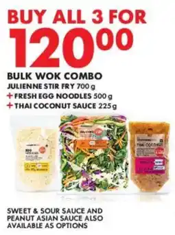 Woolworths Bulk wok combo offer