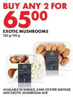Woolworths Exotic Mushrooms offer
