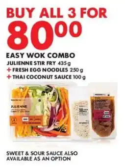 Woolworths Easy wok combo offer